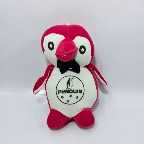 Pink Penguin Soft Toy - Cute  Adorable Plush Stuffed Animal