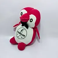 Pink Penguin Soft Toy - Cute  Adorable Plush Stuffed Animal-thumb3