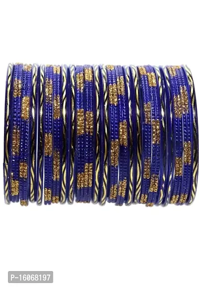 A R Bangles Plain/Simple Glass Bangle Pack of 24 with variation of colours suitable for all occasion Latest Traditional Kaach Chudi