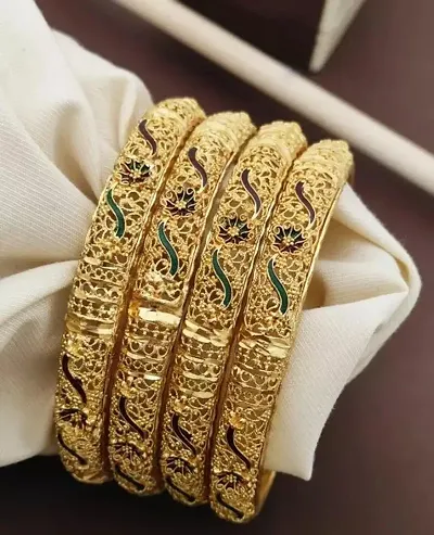 Elegant Brass Bangles For Women