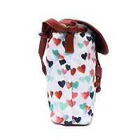 MARISSA Casual, Stylish, Latest Synthetic Sling Bags for Girls  Women, Best for College, Office, Outing and for Daily Travel available in White Heart Color.-thumb3