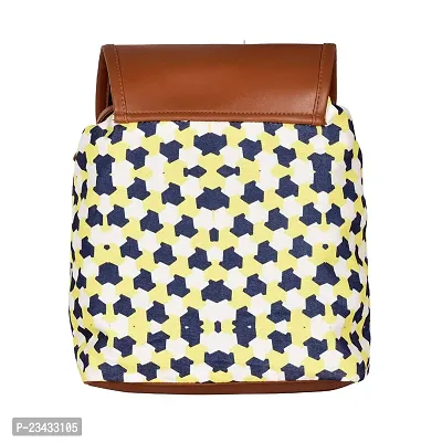 MARISSA PRINTED FOOTBALL CANVAS SLING BAG-thumb2