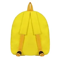 MARISSA Kid's Combo Colorful Velvet School Bags (Yellow)-thumb2