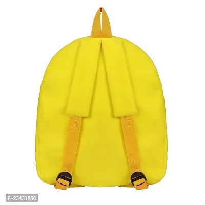 MARISSA Kid's Combo Colorful Velvet School Bags (Yellow)-thumb3