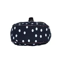 MARISSA PRINTED POLKA DOT CANVAS SLING BAG BLACK-thumb3