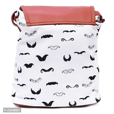 MARISSA PRINTED M CANVAS SLING BAG-thumb3