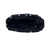 MARISSA PRINTED POLKA DOT CANVAS SLING BAG BLACK-thumb4