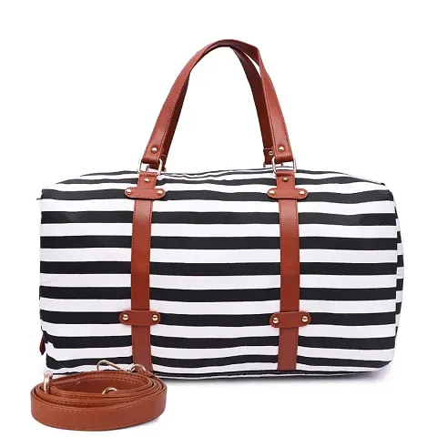 MARISSA CANVAS WEEKEND DUFFLE BAG