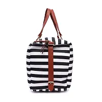 MARISSA PRINTED CANVAS WEEKEND DUFFLE BAG-thumb1