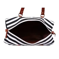 MARISSA PRINTED CANVAS WEEKEND DUFFLE BAG-thumb2