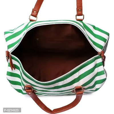 MARISSA PRINTED CANVAS WEEKEND DUFFLE BAG-thumb4