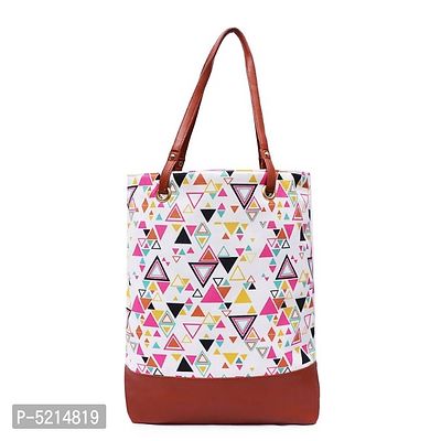 Marissa Printed Canvas Tote Bag For Women