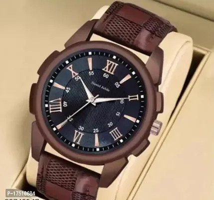 Reliable Brown Fabric Watch For Men