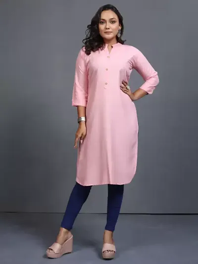 Fancy Rayon Kurtis For Women