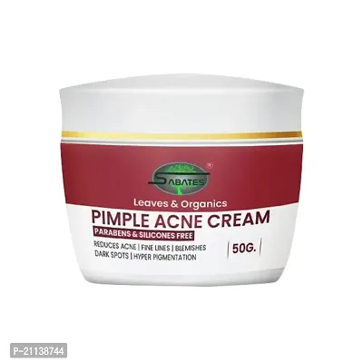 Inlazer Pimple Acne Cream For Acne Scars  Marks Cream For Men Women || Lightening The Acne Scars || Provides Glowing Skin || Suitable For All Skin Types | Pimple Cream For Face-thumb0