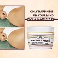 INLAZER Anti Stretch Marks Cream | Uneven Skin Tone| Stretch Marks  Ageing Signs for Glowing Skin  Moisturizing Cream, Stretch mark remover for Stomach, thighs  all body parts, For Men Women-thumb2