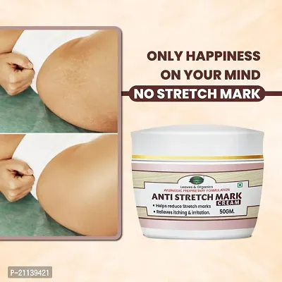 INLAZER Anti Stretch Marks Cream | Uneven Skin Tone| Stretch Marks  Ageing Signs for Glowing Skin  Moisturizing Cream, Stretch mark remover for Stomach, thighs  all body parts, For Men Women-thumb3