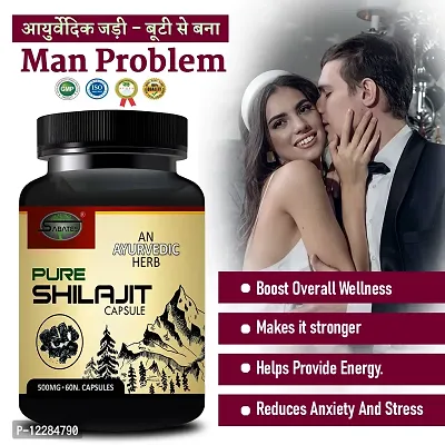 Essential Pure Shilajit Capsule For Longer Harder Size Sexual Capsule Reduce Sexual Weakness Booster Sex Capsule Boosts Extra Energy