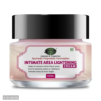 INLAZER'S Intimate Area Lightening  Whitening Cream For Underarms, Bikini Area, Neck, Hip, Thigh, Intimate Area, Elbow Intense Dark Spot Removal For Men Women (Removing Dark Patches)
