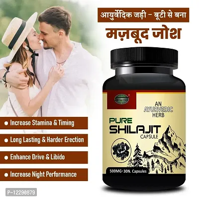 Essential Pure Shilajit Capsule For Longer Harder Size Sexual Capsule Removes Sex Disability Capsule, Sex Capsule Full Satisfied-thumb0