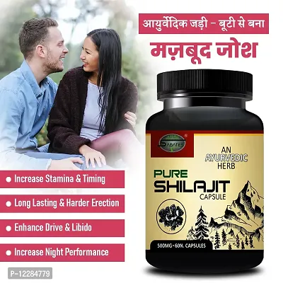 Essential Pure Shilajit Capsule For Longer Harder Size Sexual Capsule Reduce Sexual Weakness Booster Sex Capsule For More Energy