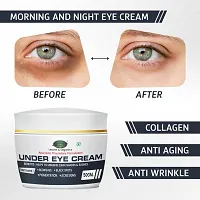 INLAZER Under Eye Cream Helps To Reducing Dark Circles, Wrinkles and Fine lines for Women  Men All Herbal Ingredients Brightens Under Eyes, Dark Circle Cream |mixture of herbal herbs|-thumb3