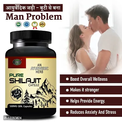 Essential Pure Shilajit Capsule For Longer Harder Size Sexual Capsule Long Time Sex Power Capsule, Sex Capsule For Extra Stamina-thumb0