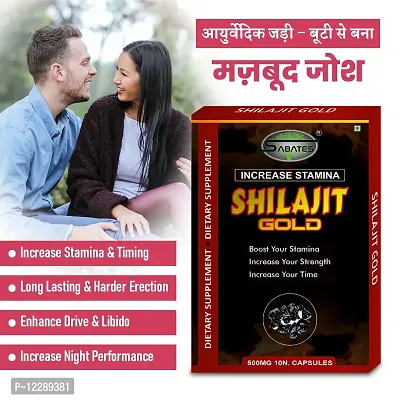 Essential Shilajit Gold Capsule For Longer Harder Size Sexual Capsule Reduce Sex Delay Capsule, Sex Capsule For More Energy-thumb0