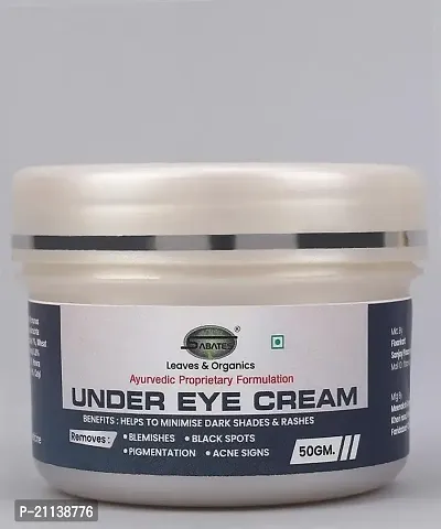 INLAZER Under Eye Cream Helps To Remove Dark Circles, Wrinkles and Fine lines for Women  Men All Herbal Ingredients, Dark Circle Cream |mixture of herbal herbs|-thumb0