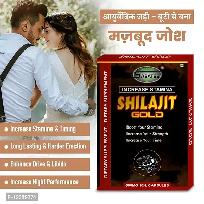 Essential Shilajit Gold Capsule For Longer Harder Size Sexual Capsule Reduce Sex Delay Capsule, Sex Capsule For Extra Power-thumb0