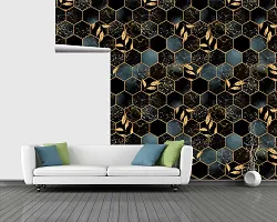 CABANA HOMES PVC Self-Adhesive Wallpaper, Leaves Design, 45 x 125 cm, 2 Rolls (12 sq. ft)-thumb2