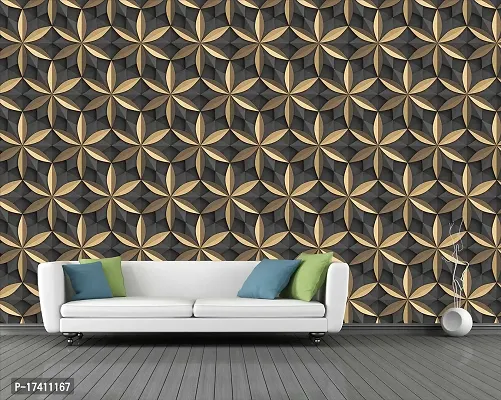 CABANA HOMES Wall Stickers DIY Decal Wallpaper for Walls (45 x 125 cm, 2 Rolls) (12 sq. ft) Decorative Self Adhesive Bedroom, Living Room, Coffee-thumb2