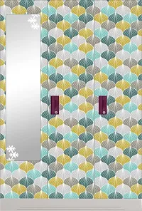 CABANA HOMES Wall Stickers Botanical DIY Wallpaper for Wardrobe (45 x 125 cm, 2 Rolls) (12 sq. ft) Decals Self Adhesive Furniture, Door, Almirah, Kitchen-thumb3