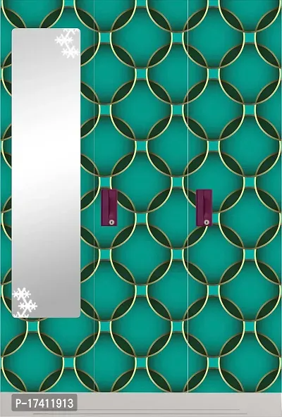 CABANA HOMES Wall Stickers DIY Decal 3D Wallpaper for Walls (45 x 125 cm, 2 Rolls) (12 sq. ft) Decorative Self Adhesive Bedroom, Living Room, Lobby, Tiles, Wardrobe, Green-thumb4