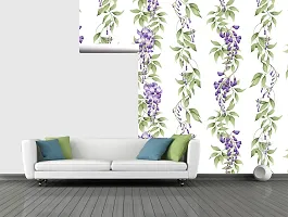 CABANA HOMES Wall Stickers Botanical Leaf Wallpaper for Living Room Decor (45 x 125 cm, 2 Rolls) (12 sq. ft) DIY Self Adhesive Decals Bedroom, Haal-thumb2