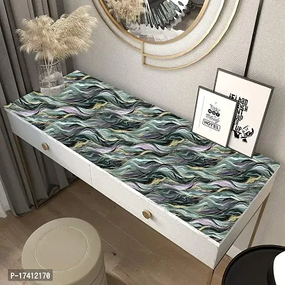 Cabana Homes (49 inch x 18 inch) Marble High Gloss Vinyl Self Adhesive Wallpaper,Furniture Film-thumb4