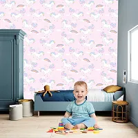 CABANA HOMES (45cm x 125cm Wallpaper for Kids Room Self Adhesive,Wall Stickers,Baby Room,Wardrobe,Furniture-thumb1