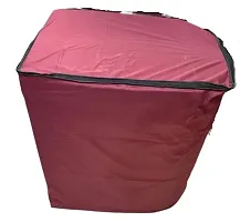 Selpro Waterproof and Dustproof Semi Automatic Washing Machine Cover For 7kg -9 kg size (Red)-thumb2