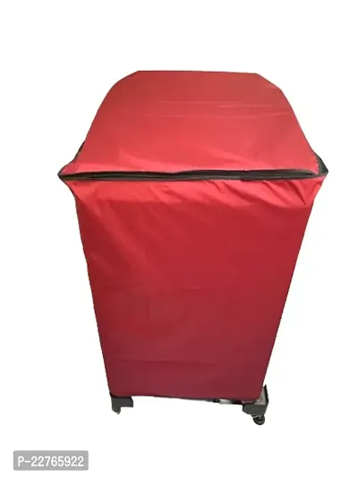 Waterproof , Dustproof and Washable Top Load Washing Machine Cover For 7 , 7.5 ,8 and 8.5 kg size (Red)