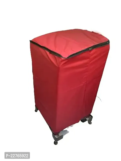 Waterproof , Dustproof and Washable Top Load Washing Machine Cover For 7 , 7.5 ,8 and 8.5 kg size (Red)-thumb3