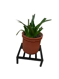 SELPRO Smart Metal Plant Stand for Balcony, Indoor and Outdoor (Black, Pack of 4)-thumb1