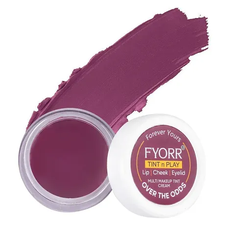 FYORR Premium Lips N Cheeks Eyes Tint Natural Attractive Glow of Lipstick Blush Eyeshadow, 7g