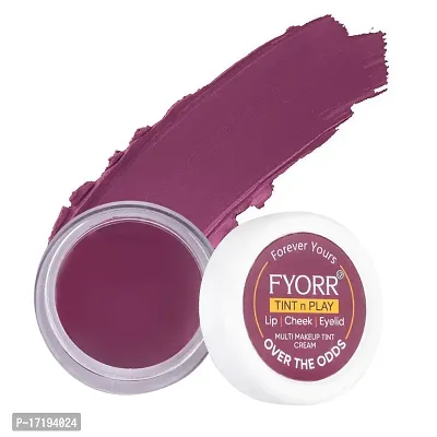 FYORR Premium Lips Cheeks Eyes Tint N Play For Natural Attractive Glow of Lipstick Blush Eyeshadow Combo Packs) (7g Each) (I Blush You) (Over The ODDS)-thumb5