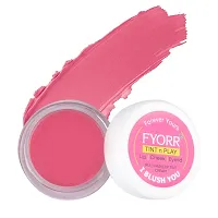 FYORR Premium Lips Cheeks Eyes Tint N Play For Natural Attractive Glow of Lipstick Blush Eyeshadow Combo Packs) (7g Each (Fine Wine) (I Blush You)-thumb4