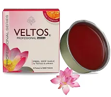 VELTOS Facial Peel Off Wax Katori Wax For Easy Facial Hair Removal 80g X 3 (Apple, White Chocolate, Red Wine)-thumb2