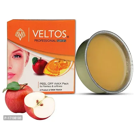 VELTOS Facial Peel Off Wax Katori Wax For Easy Facial Hair Removal 80g X 3 (Apple, White Chocolate, Red Wine)-thumb4