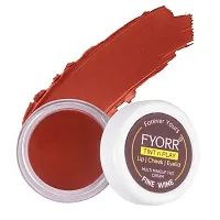 FYORR Premium Lips Cheeks Eyes Tint N Play For Natural Attractive Glow of Lipstick Blush Eyeshadow Combo Packs) (7g Each (Fine Wine) (You Complete Me)-thumb3