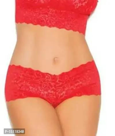 Newba Sexy Panty for Women/Girls,/Free Size for Sexy, Honeymoon Red-thumb0