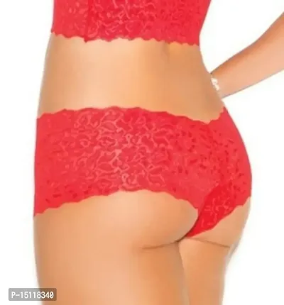 Newba Sexy Panty for Women/Girls,/Free Size for Sexy, Honeymoon Red-thumb2