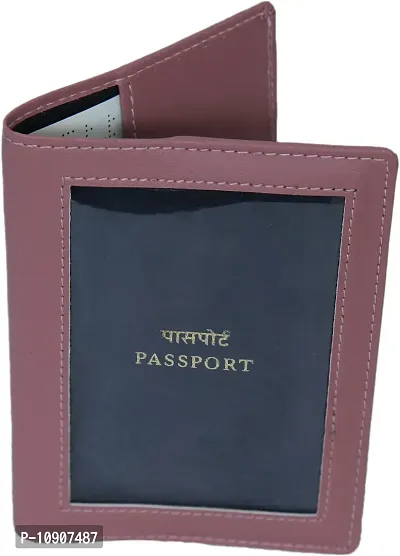 Passport Cover For Men And Women | Vegan Leather Passport Cover | Passport Holder-thumb2